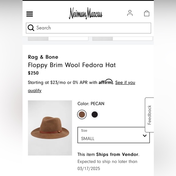 Rag & Bone Hat - Picture 3 of 8